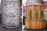 hide a wall with a planter and garden box