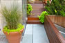 decks patios and planters enhance the look of your apartment